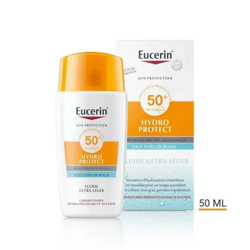 EUCERIN Hydro Protect Fluide Ultra Léger SPF 50+ 50 ml