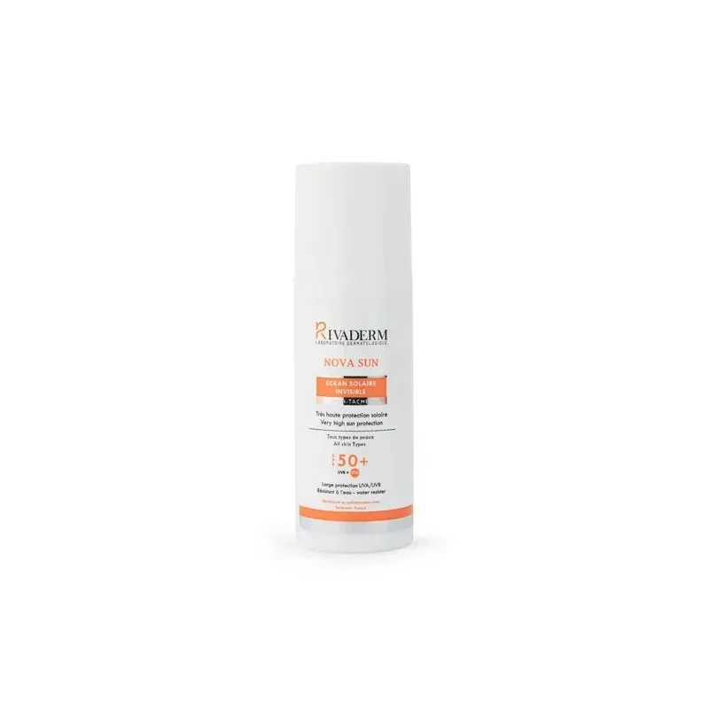 RIVADERM Nova Sun Écran Solaire Invisible SPF50+ 50 ml
