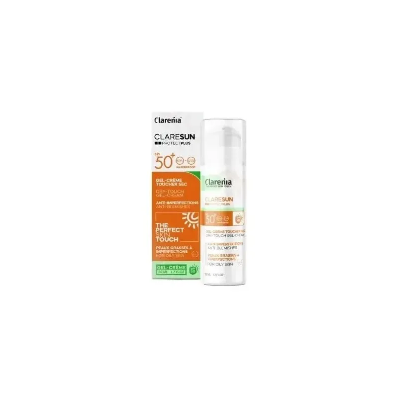 CLARENIA Claresun Écran Gel Crème Toucher Sec SPF50+ 50 ml