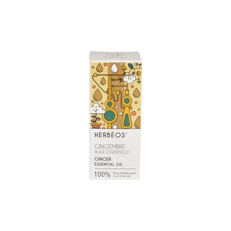 HERBEOS Huile Essentielle Gingembre 5 ml