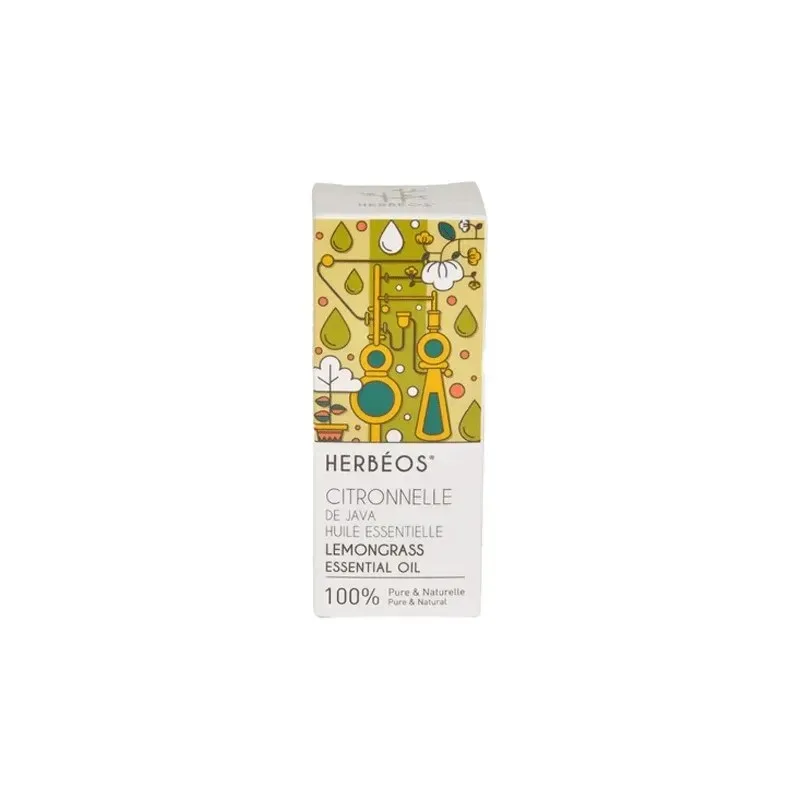 HERBEOS Huile Essentielle de Citronnelle 5 ml