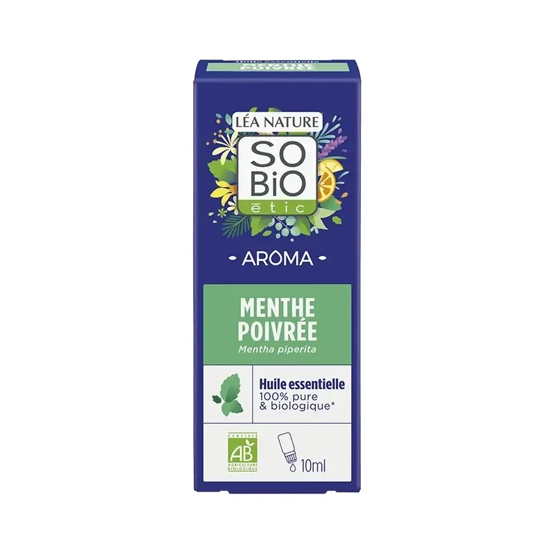 So Bio Huile Essentielle Menthe Poivrée Bio 10 ml