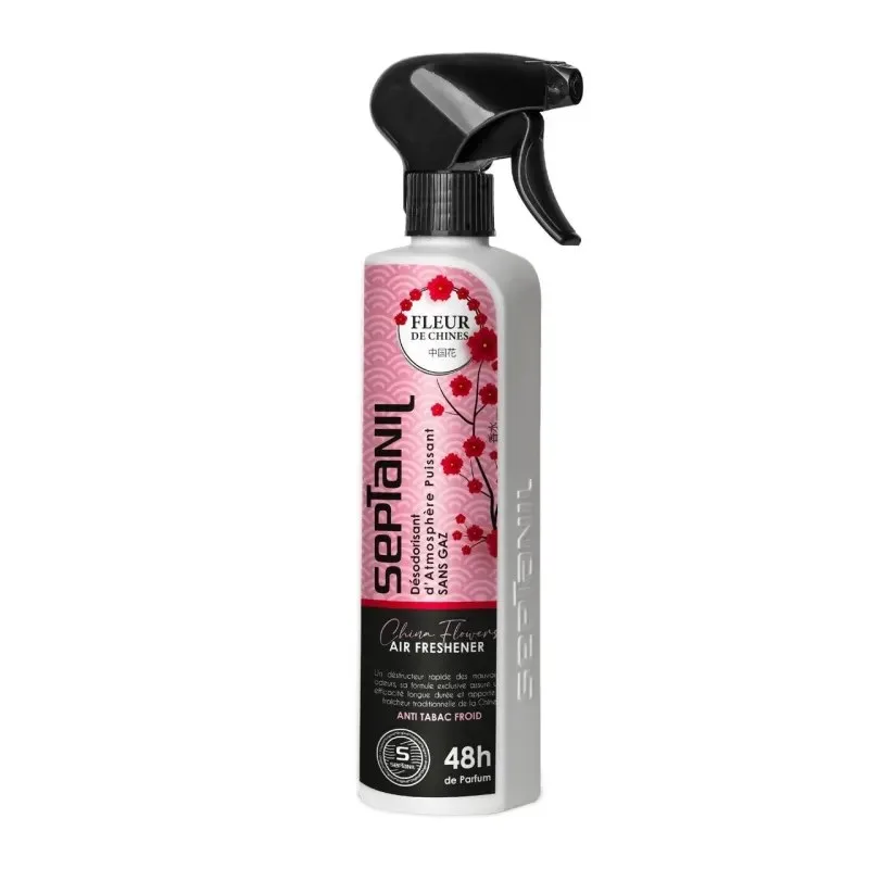 SEPTANIL Désodorisant d'atmosphere Puissant Fleur de Chine 500 ml