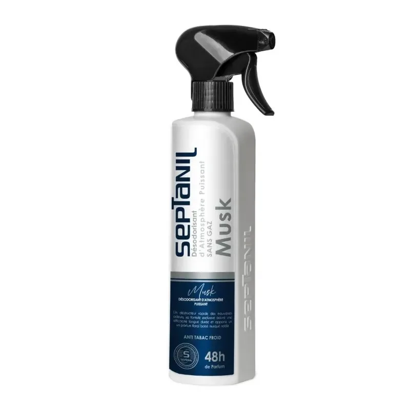 SEPTANIL Désodorisant d'atmosphere Puissant Musk 500 ml