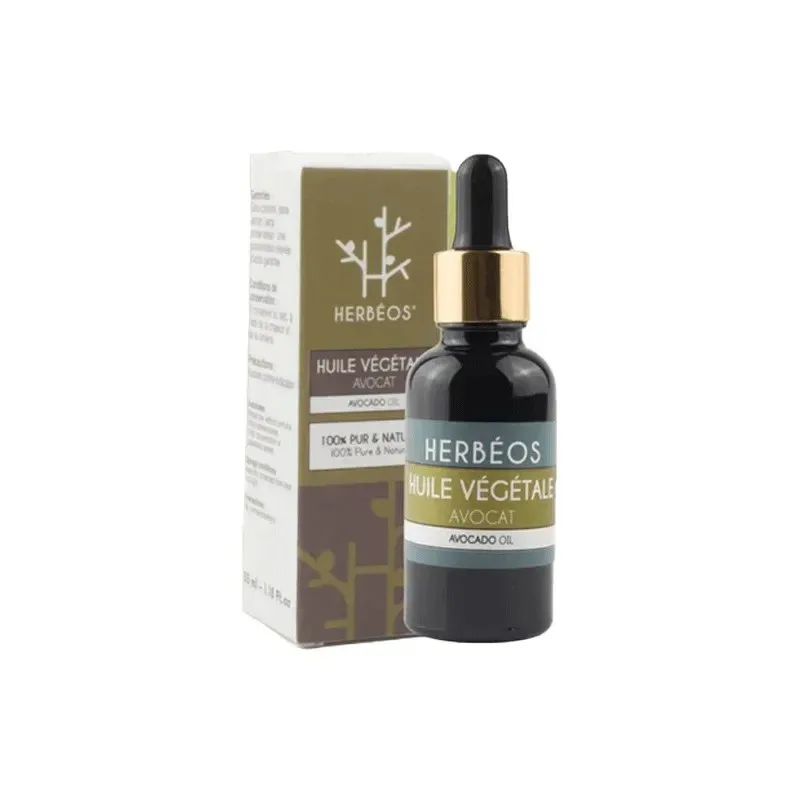 HERBEOS Huile Végétale Avocat 30 ml