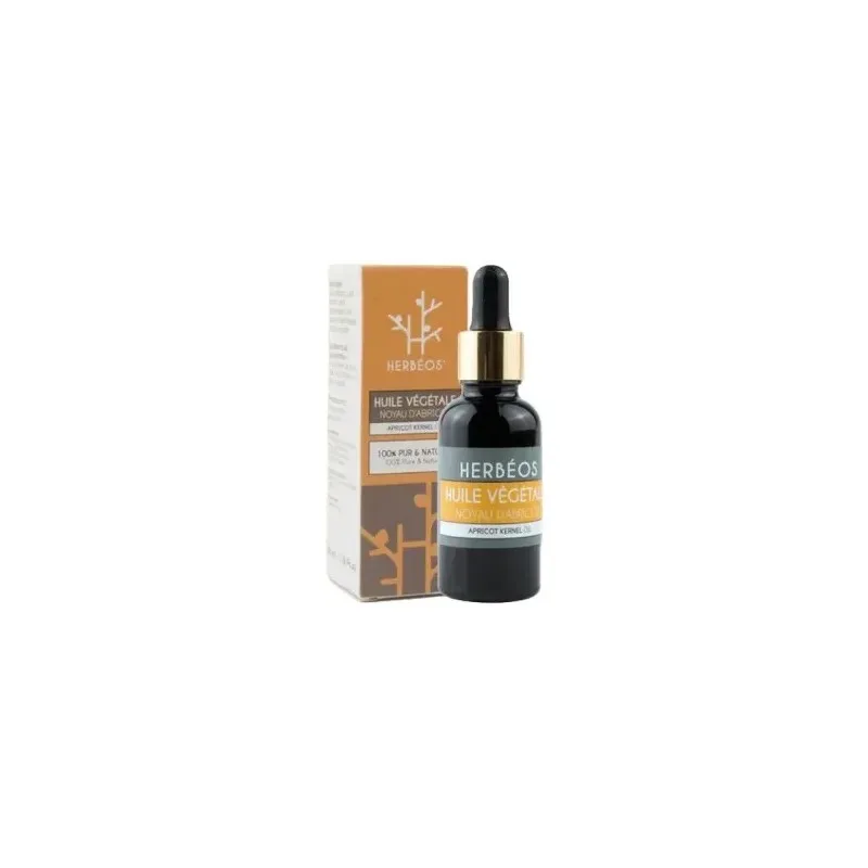 HERBEOS Huile Végétale Noyaux d'abricot 30 ml