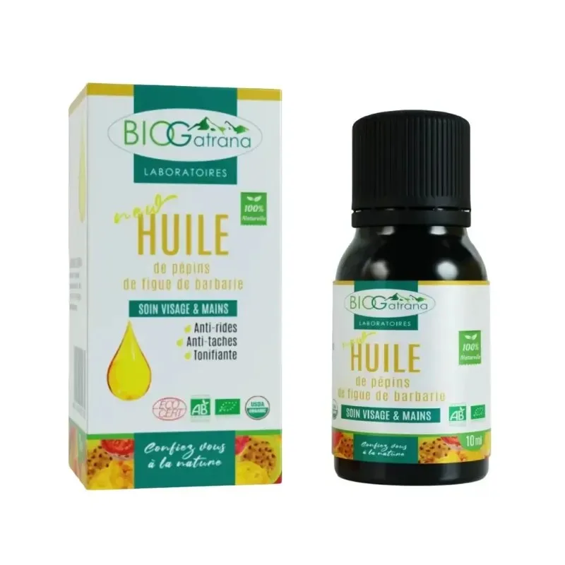 Bio Gatrana Huile de Pepins de Figue de Barbarie 10 ml