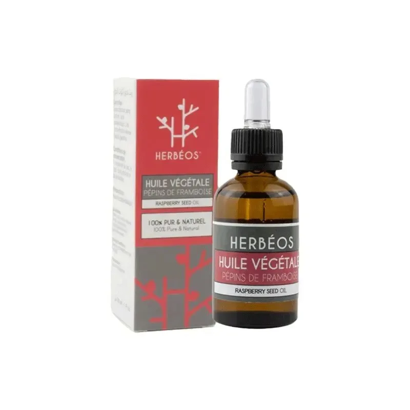 HERBEOS Huile Végétale Framboise 30 ml