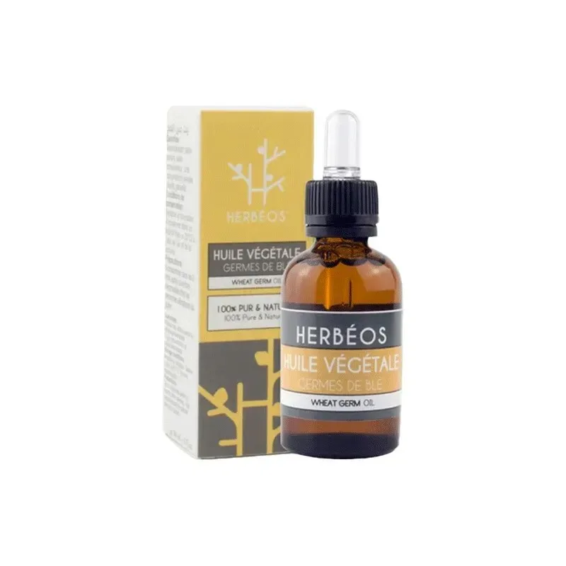 HERBEOS Huile Végétale Germe de Ble 30 ml