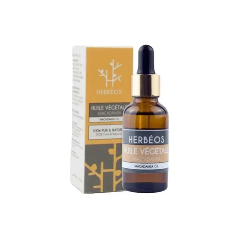 HERBEOS Huile Végétale Macadamia 30 ml