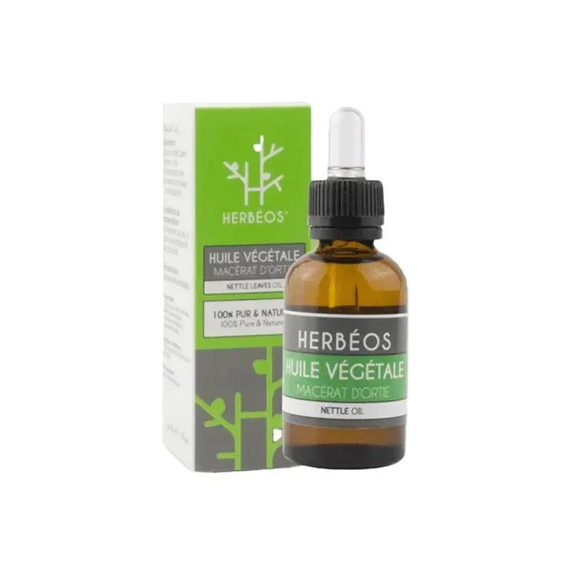 HERBEOS Huile Végétale Macerat d'ortie 30 ml