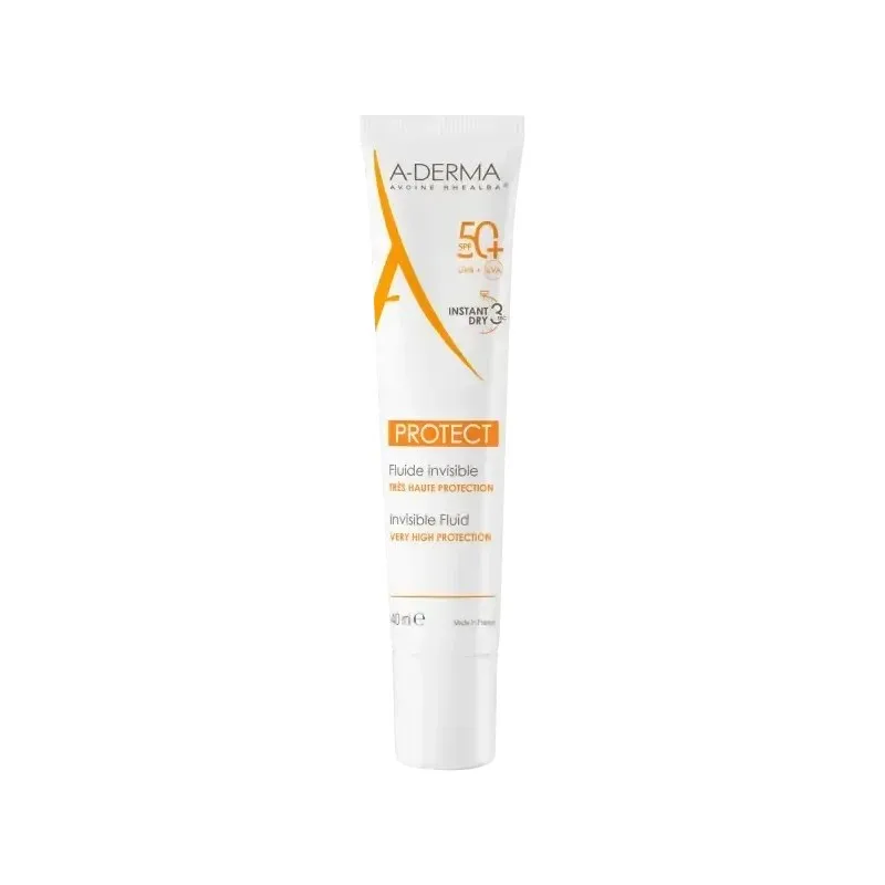 A-DERMA Protect Fluide Invisible SPF 50+ 40 ml