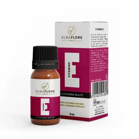 ALMAFLORE Vitamine E 100% d'origine Végétale 10 ml