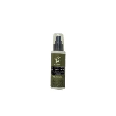 HERBEOS Huile Fortifiante Cheveux et Barbe 100 ml