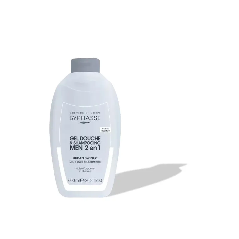 BYPHASSE Gel Douche-Shampooing 2 en 1 Urban Swing Men 600 ml