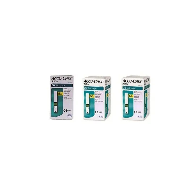 Accu Chek Active Coffret 75 Bandelette+25 Bandelette (gratuit)