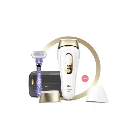 BRAUN Silk Expert 5 Ipl Pl5147 Épilateur à Lumiere Pulsee
