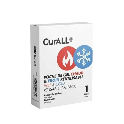 CURALL Poche de Gel Chaud Froid 15*20cm