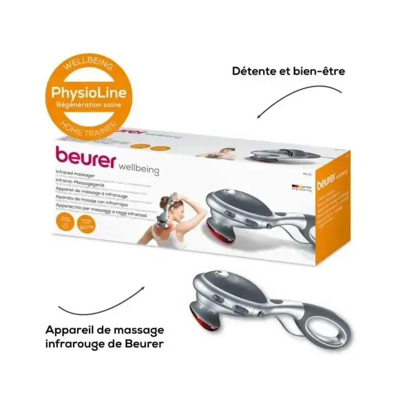 BEURER Appareil de Massage à Infrarouge Mg 70 — photo 2