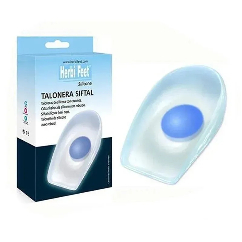HERBI FEET Siftal Talonnette en Silicone Taille l Ref 15.162.7