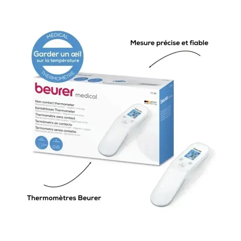 BEURER Thermomètre sans Contact Ft 85