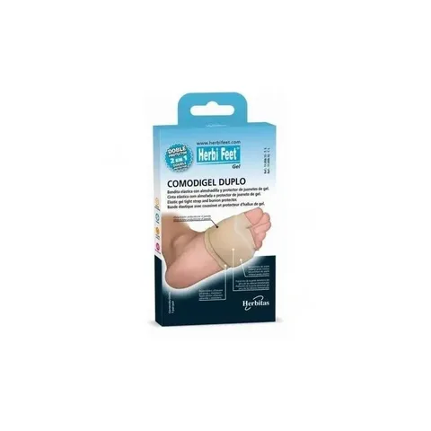 HERBI FEET Coussinet Double Protection Metatarsienne et d'allux Valgus