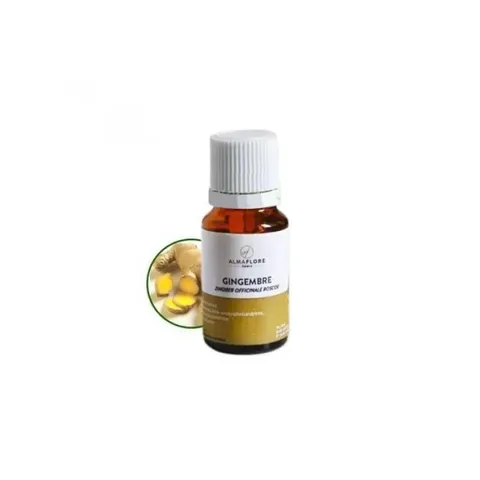 ALMAFLORE Huile Essentielle de Gingembre Bio 10 ml