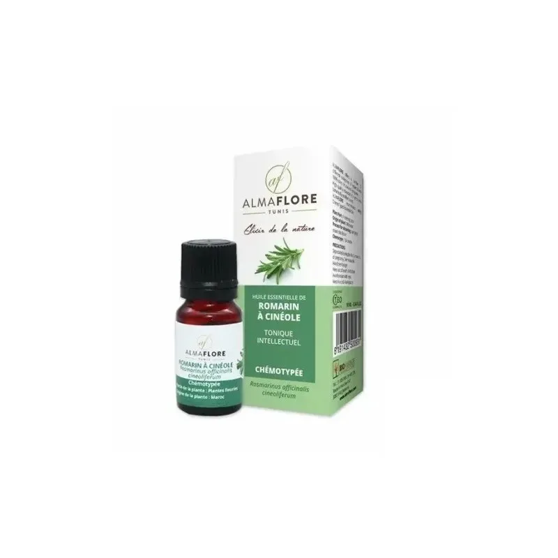 ALMAFLORE Huile Essentielle de Romarin à Cineole 10 ml