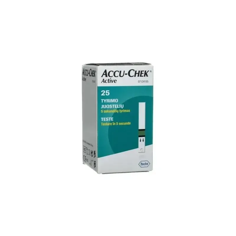 ACCU-CHEK Active Bandelettes Bt/25