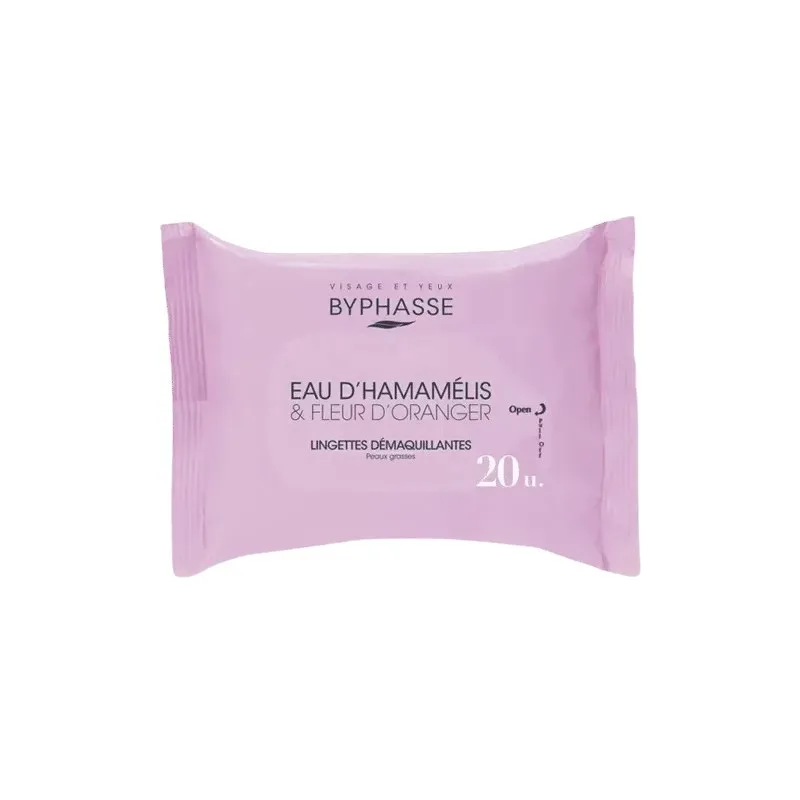 Bhyphasse Lingettes Demaquillantes Fleur Doranger