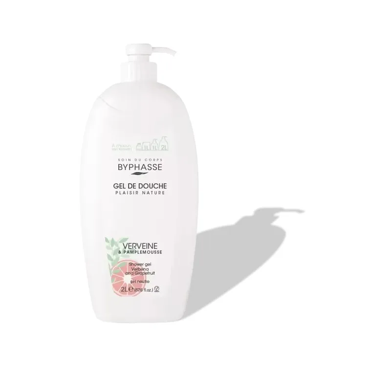 BYPHASSE Gel de Douche Verveine 2 l