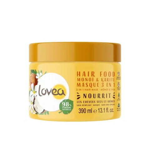LOVEA Hair Food Masque 3en1 Monoi Karite 390 ml