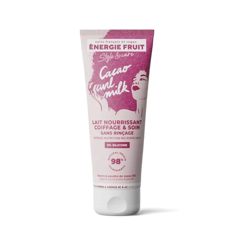 Énergie Fruit Lait Coiffant Nutri Intense Beurre de Cacao Bio 200 ml