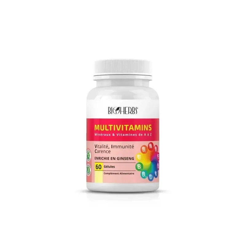 BIOHERBS Multivitamins 60 Gélules
