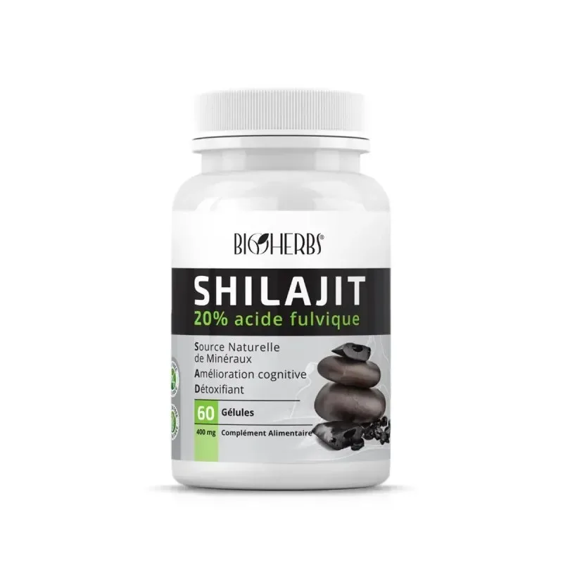 BIOHERBS Shilajit 60 Gélules