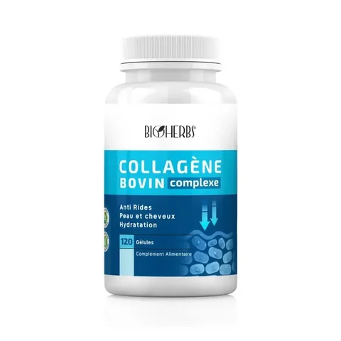 BIOHERBS Collagene Bovin Complexe 120 Gélules