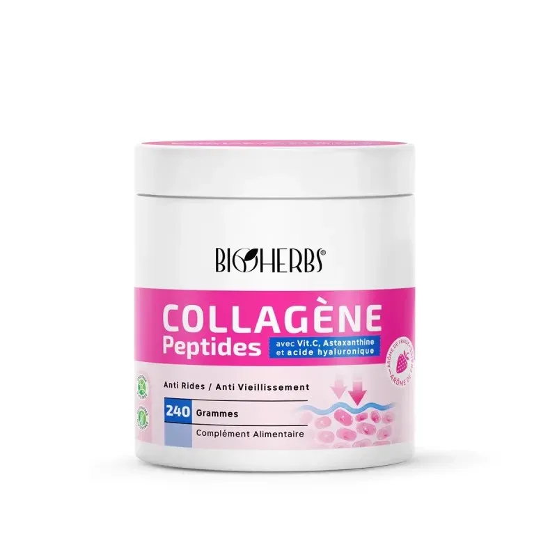 BIOHERBS Collagene Peptides Poudre 240 g
