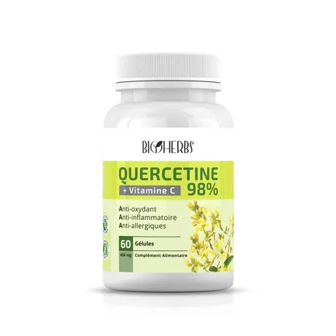 BIOHERBS Quercetine 98% 60 Gélules