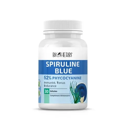 BIOHERBS Spiruline Blue 30 Gélules