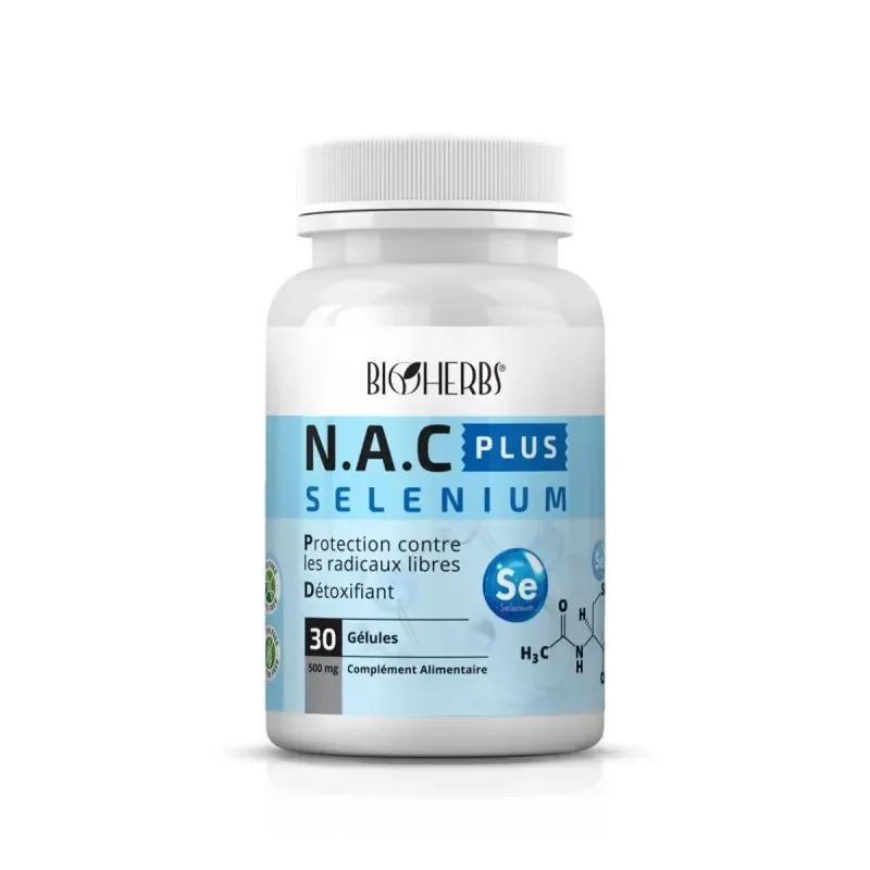 BIOHERBS N.a.c Selenium 30 Gélules