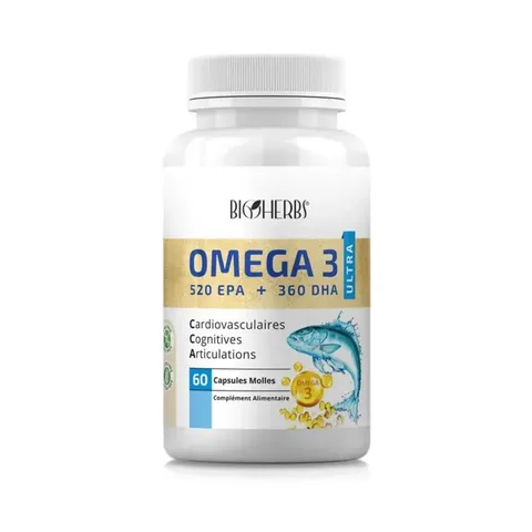 BIOHERBS Omega 3 Ultra 60 Capsules