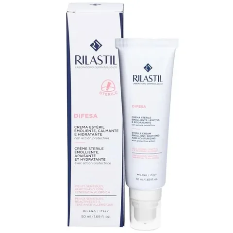 RILASTIL Difesa Crème Sterilie Emolliente Apaisante Hydratante 50 ml