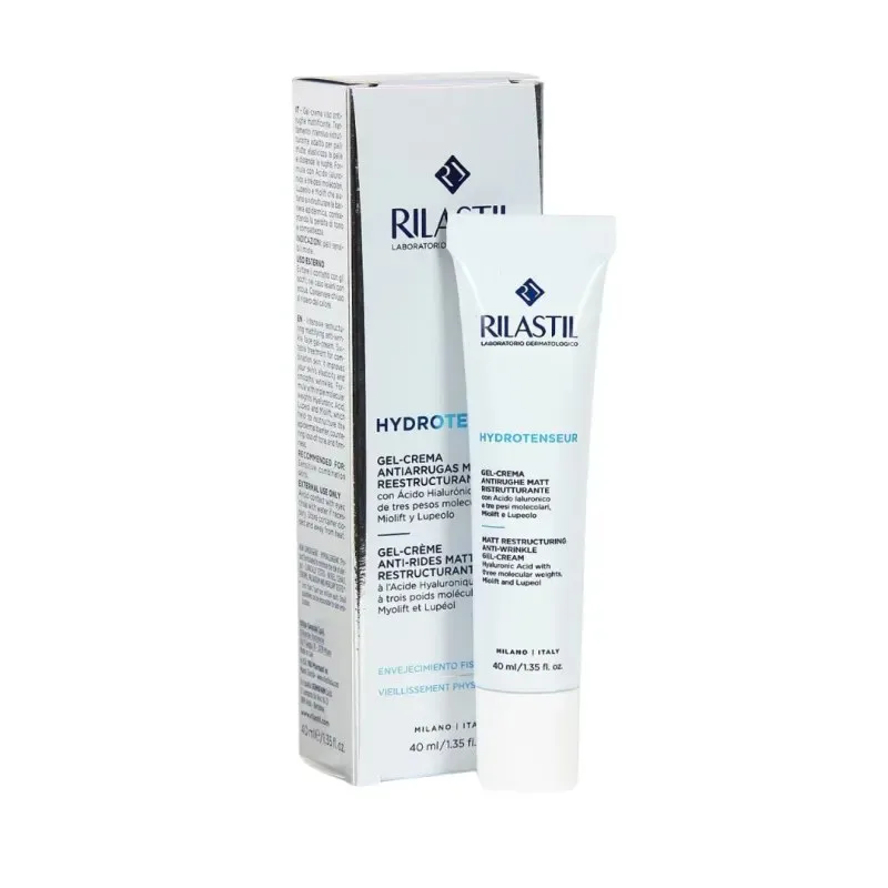 RILASTIL Hydrotenseur Gel Crème Anti Rides Matt Restructant 40 ml