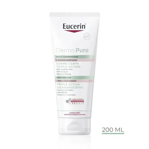 EUCERIN Deremopure Crème Corps Triple Action 200 ml