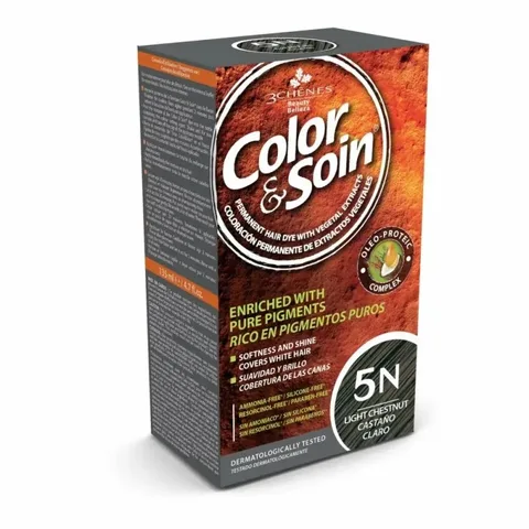3 CHENES Color & Soin Coloration Chatain Clair 5N