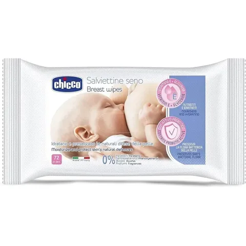 CHICCO Lingettes Seins 72 Pièces
