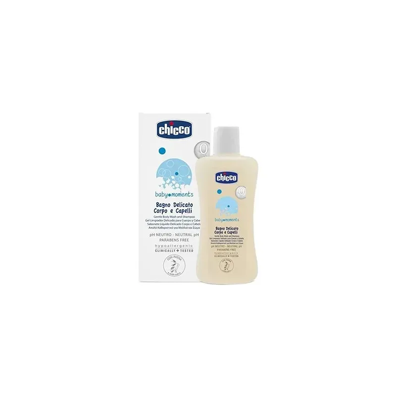 CHICCO Shampoing Baby Moment 2en1 200 ml