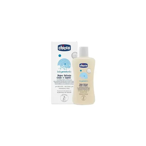 CHICCO Shampoing Baby Moment 2en1 200 ml
