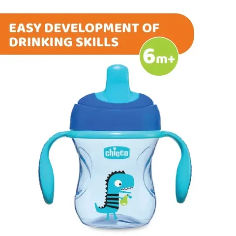 CHICCO Tasse Transition 6m+ Bleu 200 ml