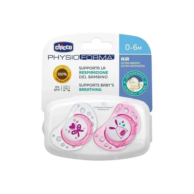 CHICCO Sucettes Physio Forma Air 0-6m — photo 2